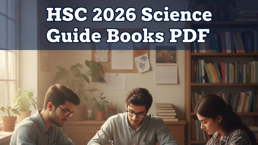 HSC 2026 Science Group Guide Books PDF Download | ICT, Physics, Chemistry, Math & Biology (Creative & MCQ)